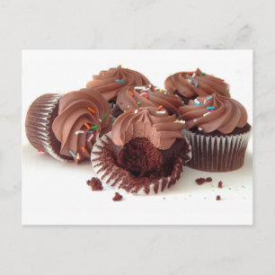 YUMMY CUPCAKES POSTCARD