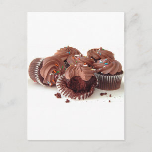 YUMMY CUPCAKES POSTCARD