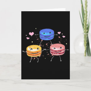 Yummy Cute Cheerleading Macaroon Gift Card