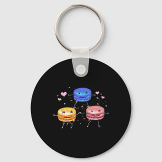 Yummy Cute Cheerleading Macaroon Gift  Key Ring