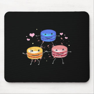 Yummy Cute Cheerleading Macaroon Gift  Mouse Mat