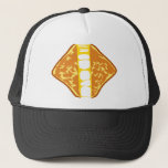 Yummy Delicious Gooey Grilled Cheese Trucker Hat<br><div class="desc">An illustration celebrating the awesome goodness of the grilled cheese sandwich.</div>