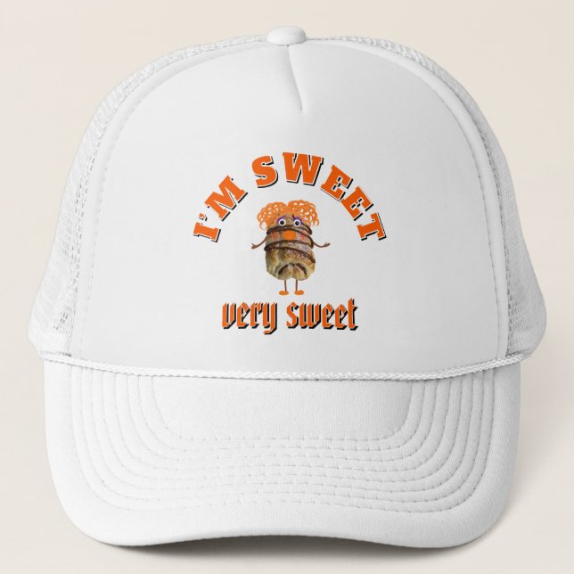Yummy dessert trucker hat (Front)