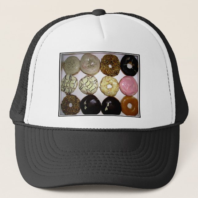 YUMMY DONUTS TRUCKER HAT (Front)