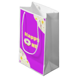 Yummy doughnut small gift bag
