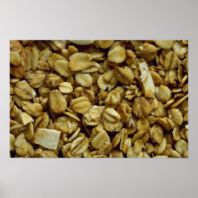 Yummy Granola Poster (Front)