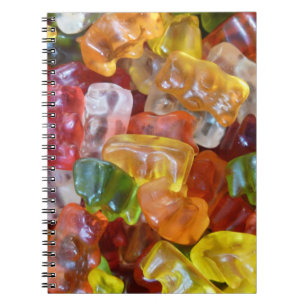 Yummy gummy notebook