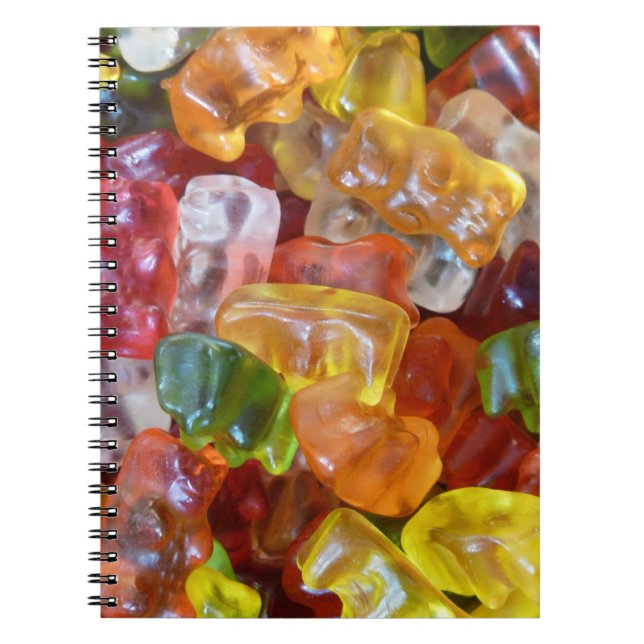 Yummy gummy notebook (Front)