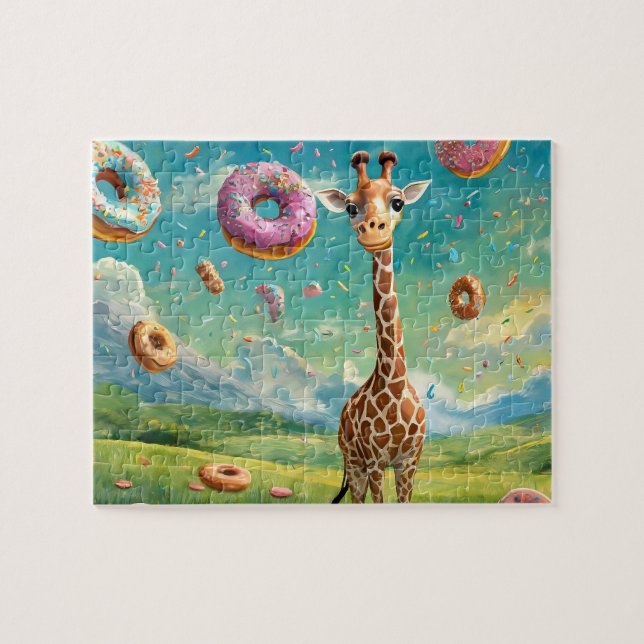 Yummy - I love doughnuts Jigsaw Puzzle (Horizontal)