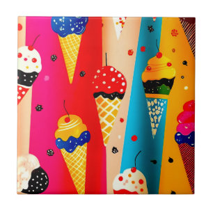 Yummy Ice Cream Tile