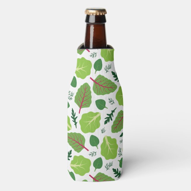 Yummy Leaves Bottle Cooler (Bottle Front)