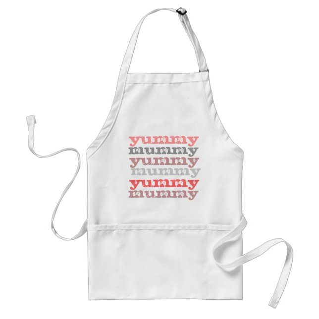 yummy mummy apron (Front)