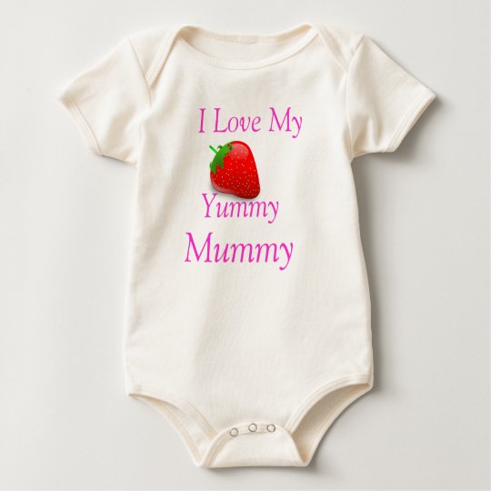 Yummy Mummy Baby Grow Baby Bodysuit