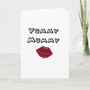 yummy mummy card