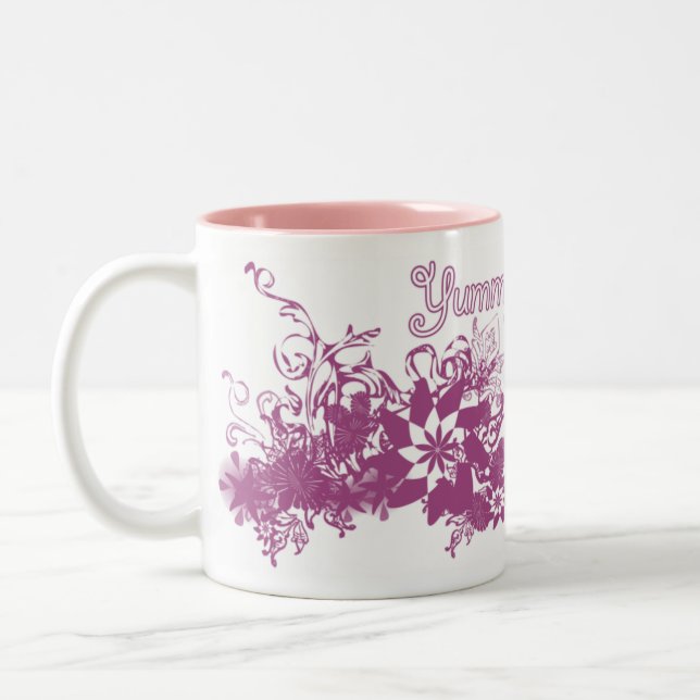 Yummy Mummy Two-Tone Coffee Mug (Left)