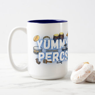 Yummy Percs Two-Tone Coffee Mug