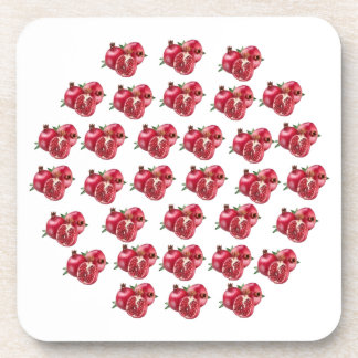 Yummy Pomegranates, Hard plastic coaster