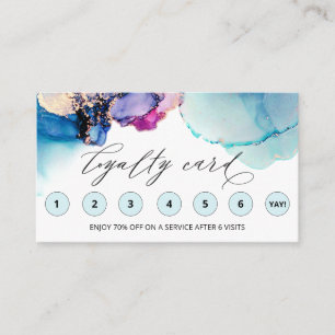 *~* Yummy QR LOGO Rewards Thank you AP29 Loyalty Card