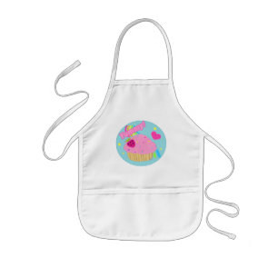 Yummy Rainbow Cupcake Apron