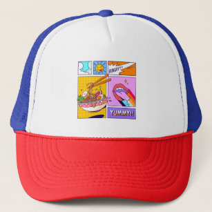 Yummy Ramen Trucker Hat