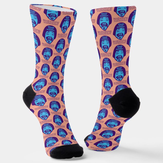 yummy smile socks (Angled)