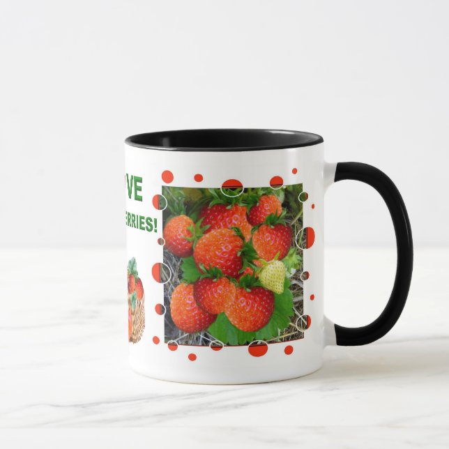 YUMMY!   Strawberry  Mug (Right)