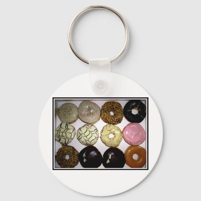 YUMMY SWEET DONUTS KEY RING (Front)