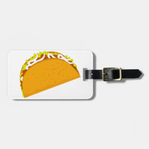 Yummy Taco Luggage Tag