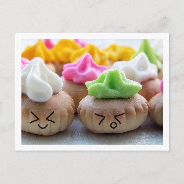 yummy treats postcard (Front)