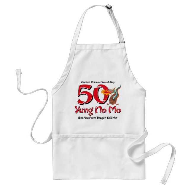 Yung No Mo 50th Birthday Standard Apron (Front)