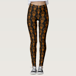 Yup I wanna be a bear Leggings