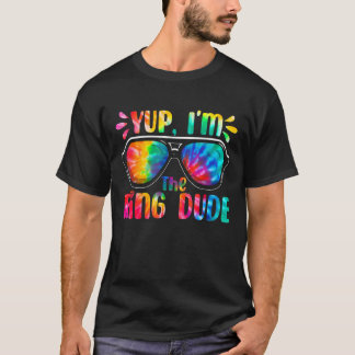 Yup I'm The Ring Dude Ring Bearer Boys Wedding Cot T-Shirt