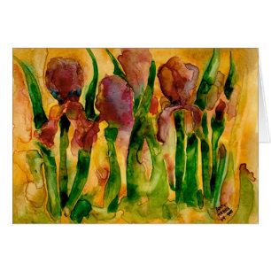 Yupo Irises