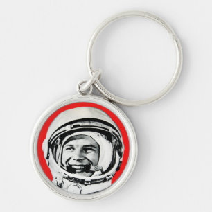 Yuri Gagarin - Soviet Hero & Cosmonaut Key Ring