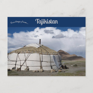 Yurt in Murghab Tajikistan Postcard