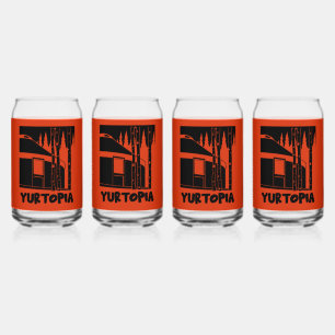 Yurt Life Gifts Can Glass