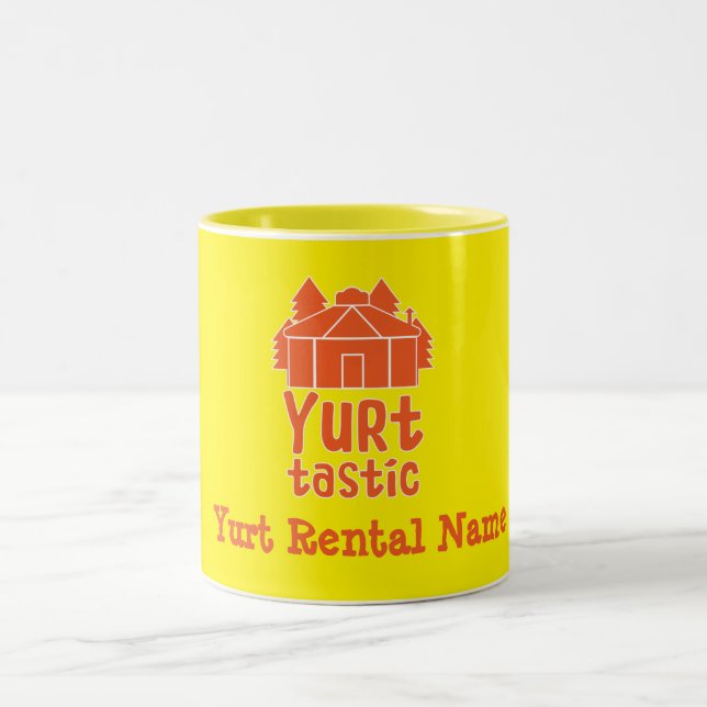 Yurt Living And Vacations  Coffee Mug (Center)