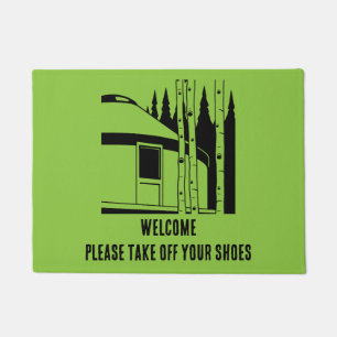 Yurt Living In Nature Doormat