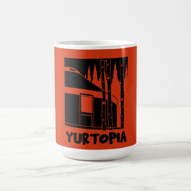 Yurt Living In Nature Magic Mug (Center)