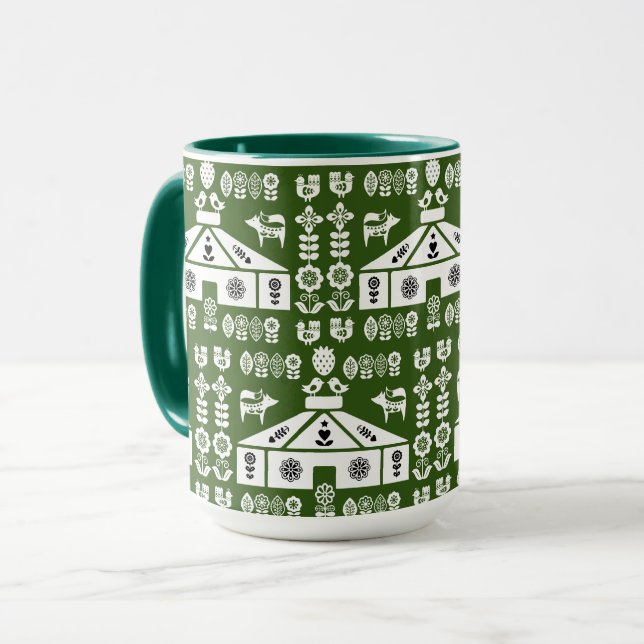 Yurt Living In Nature Mug (Front Left)