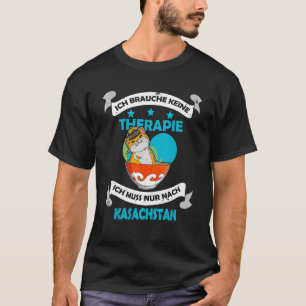 Yurta Republic of Kazakhstan Qazaqstan Kazakh flag T-Shirt
