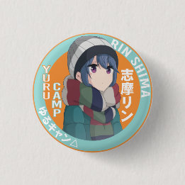 Yuru Camp Badge - Laid Back Camping