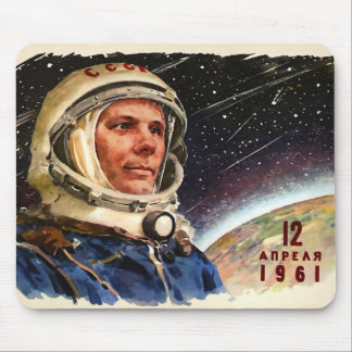 YURY GAGARIN USSR MOUSE MAT
