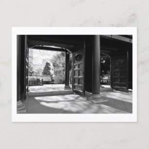 Yushima Seido: Tokyo, Japan (Black and White) Post Postcard