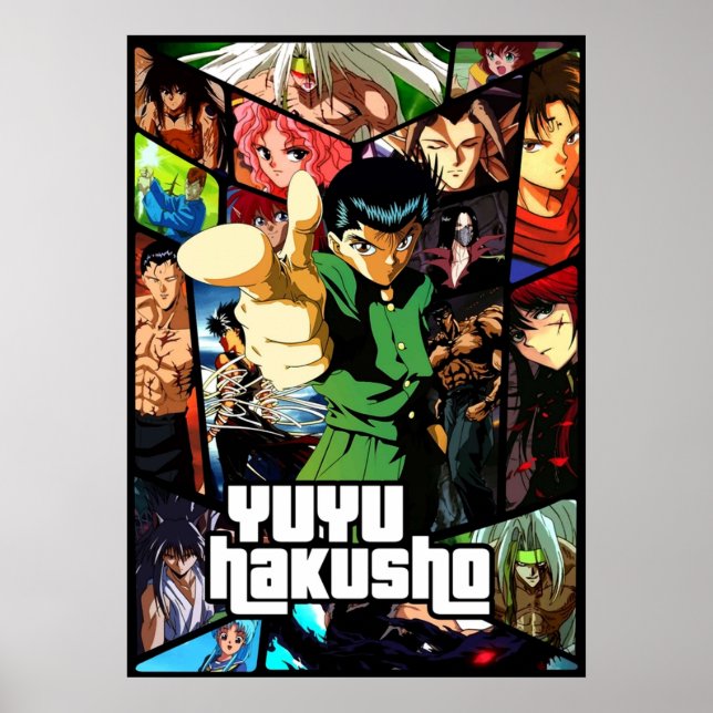 Yuyu hakusho ultimate poster (Front)