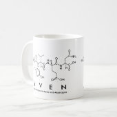 Yven peptide name mug (Front Left)