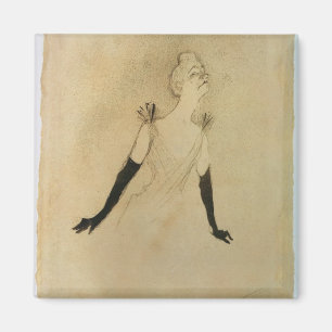 Yvette Guilbert, 1894 Magnet