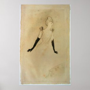 Yvette Guilbert, 1894 Poster