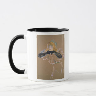 Yvette Guilbert singing Linger, Longer, Loo Mug