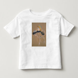 Yvette Guilbert singing Linger, Longer, Loo Toddler T-Shirt